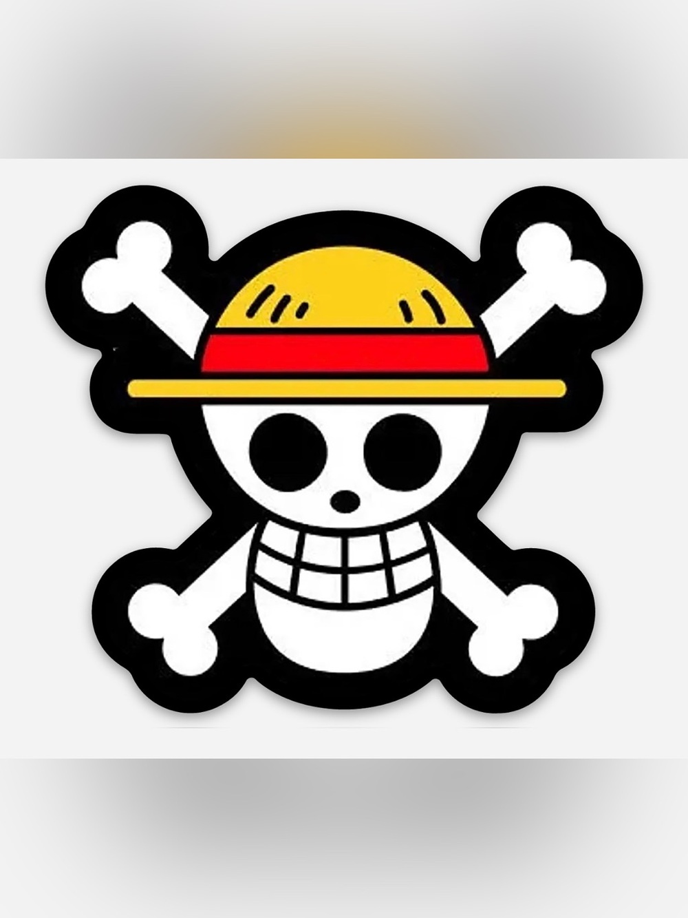 One Piece Jolly Roger 3” Vinyl Die Cut Sticker